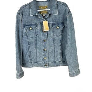 NWT!! Michael Kors Denim Jacket Size S